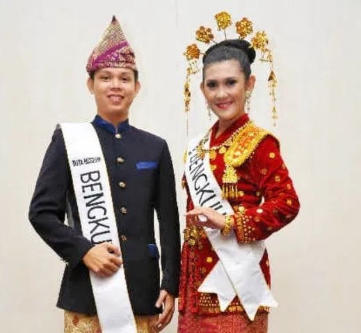 Gambar Baju Adat Bengkulu Melayu Untuk Pengantin Pria