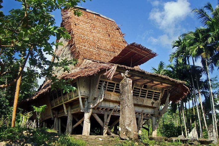 Gambar Rumah Adat Nias Tengah