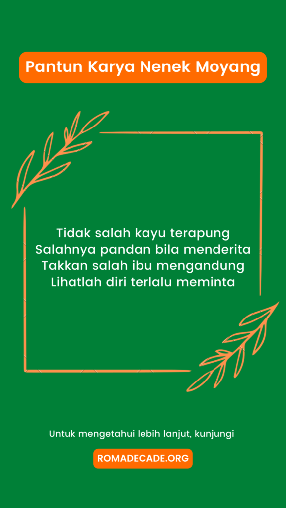 2. Pantun Bertema Nasehat Kehidupan