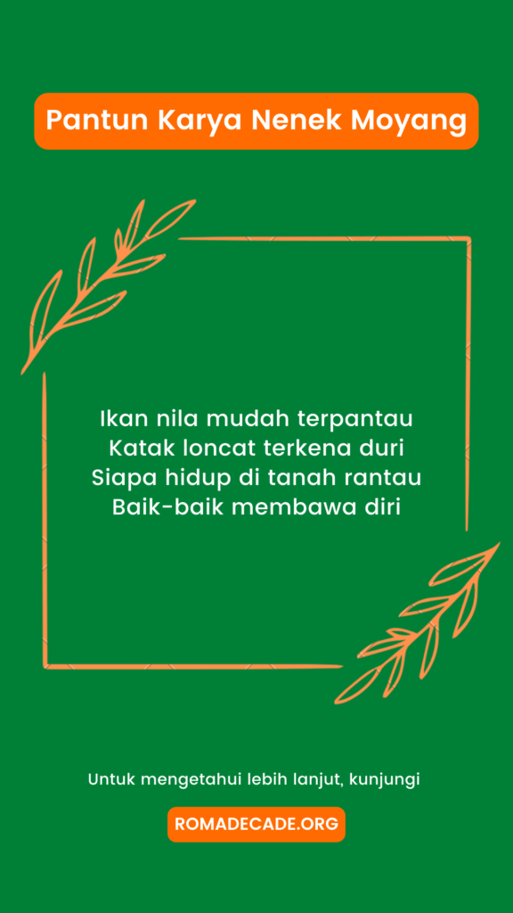 3. Pantun Bertema Adat Istiadat