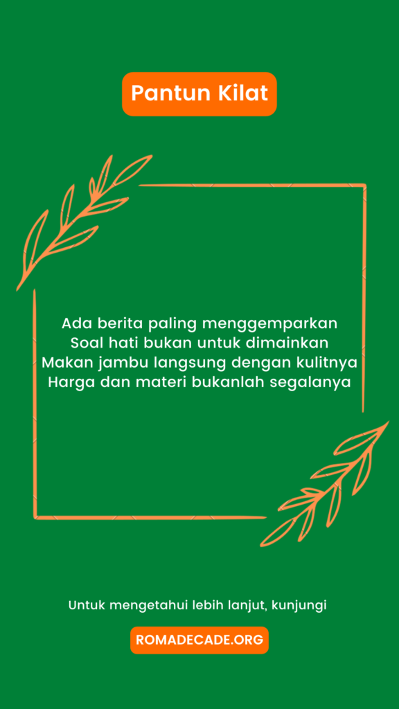 3. Pantun Kilat Bijak