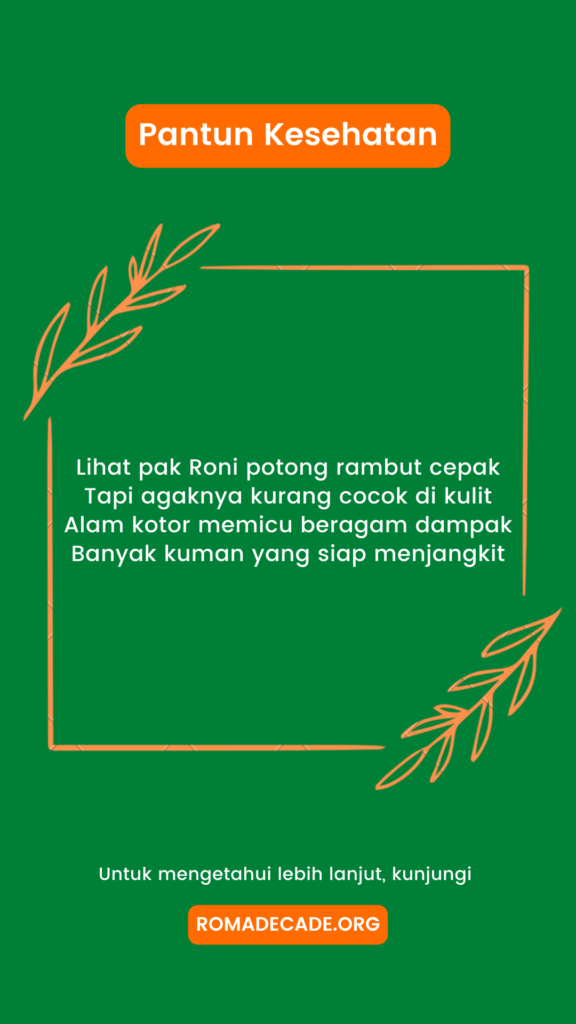 5. Pantun Kebersihan 