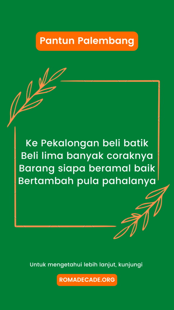 6. Pantun Palembang Agama