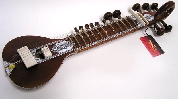 Gambar Alat Musik Sitar