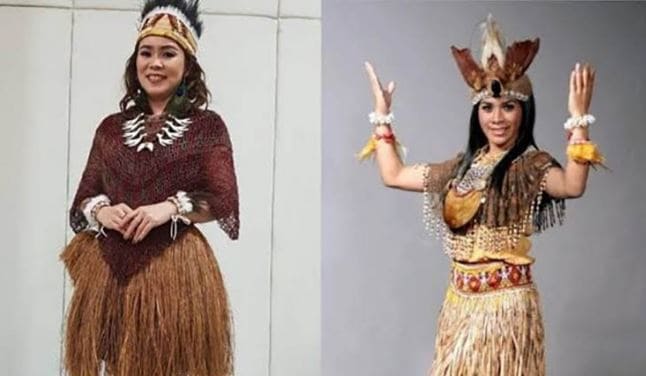 Gambar Baju Kurung Papua Barat