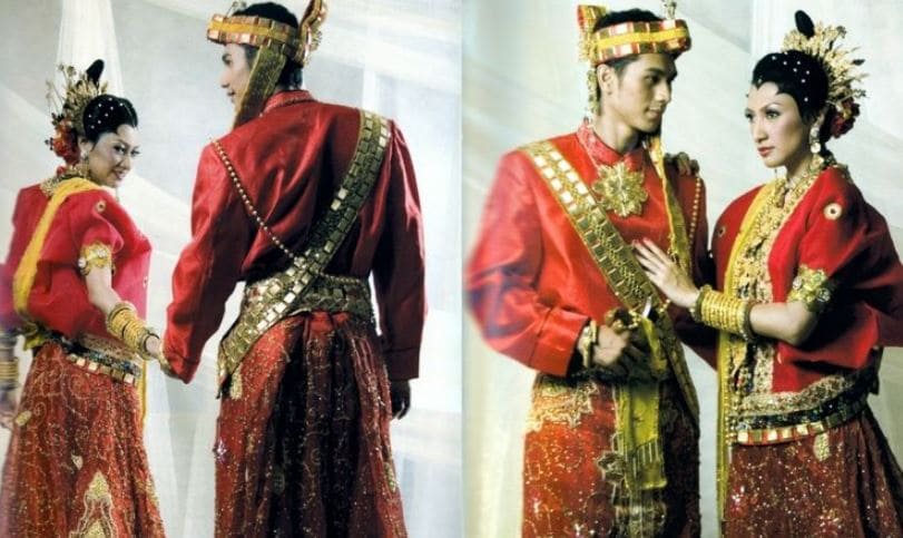 Gambar Pakaian Pengantin Sulawesi Selatan