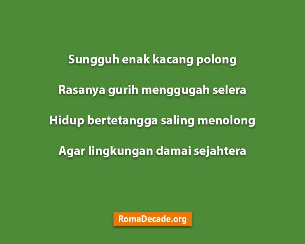 Pantun 2 Bait Bertema Nasehat