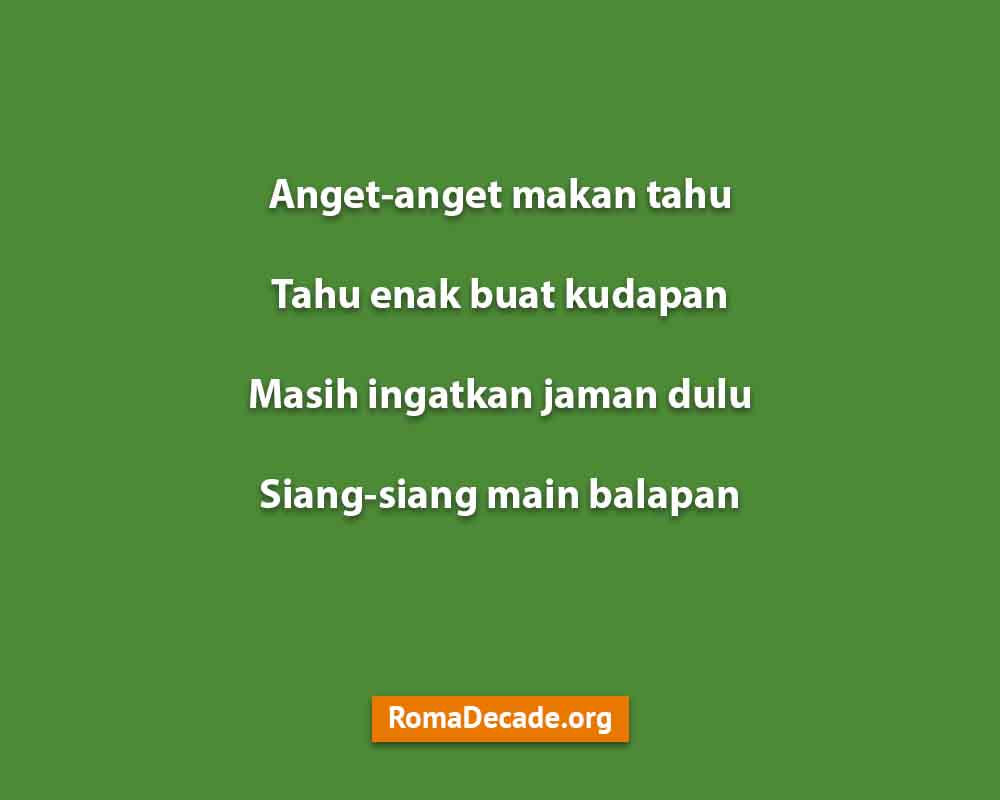 Pantun 2 Bait Bertema Persahabatan