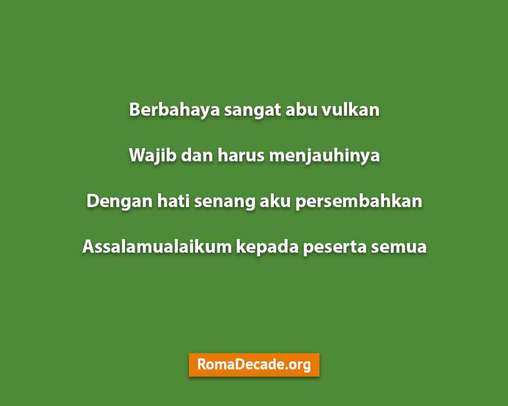 Pantun Assalamualaikum Untuk Persembahan