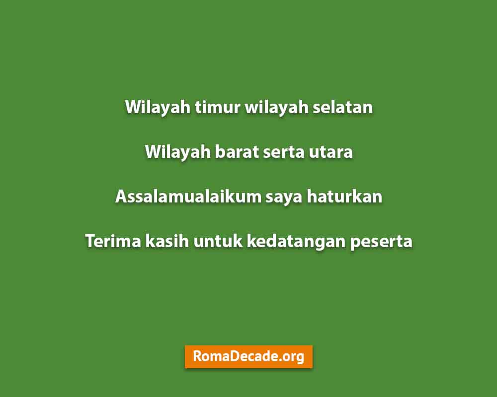 Pantun Assalamualaikum Untuk Presentasi