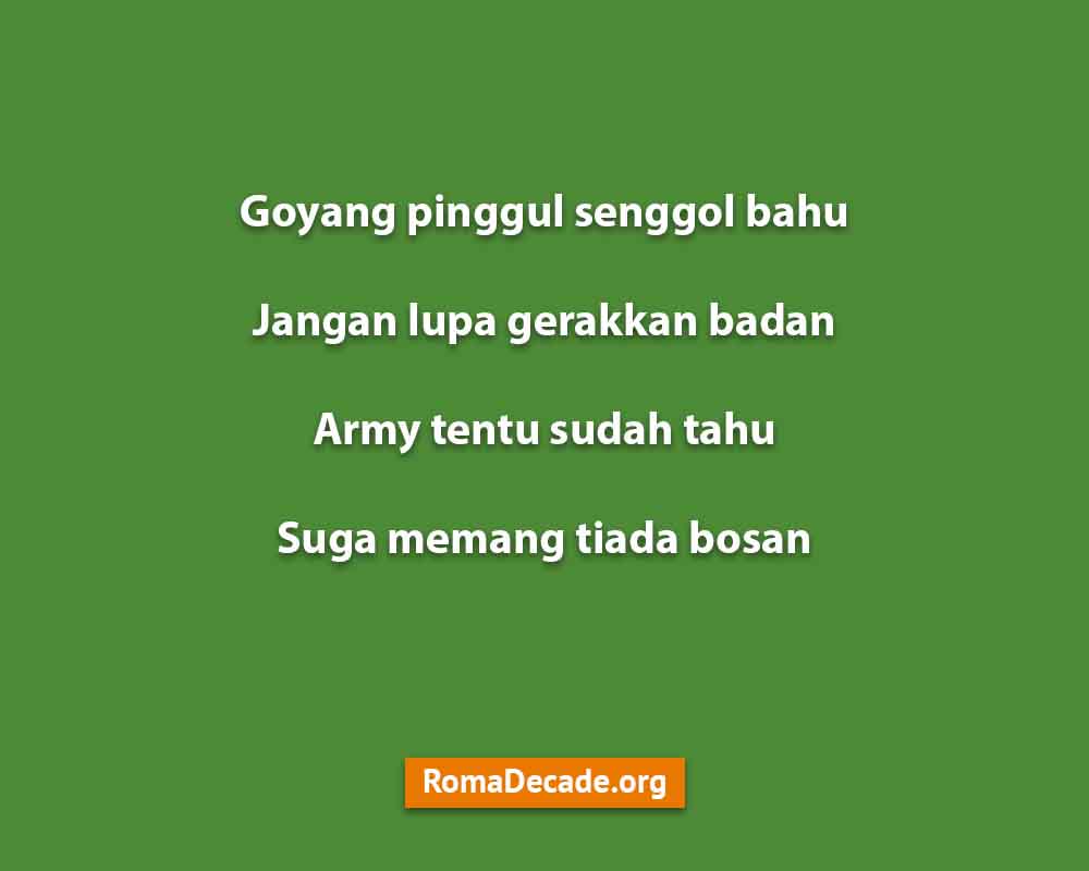 Pantun BTS Untuk Suga