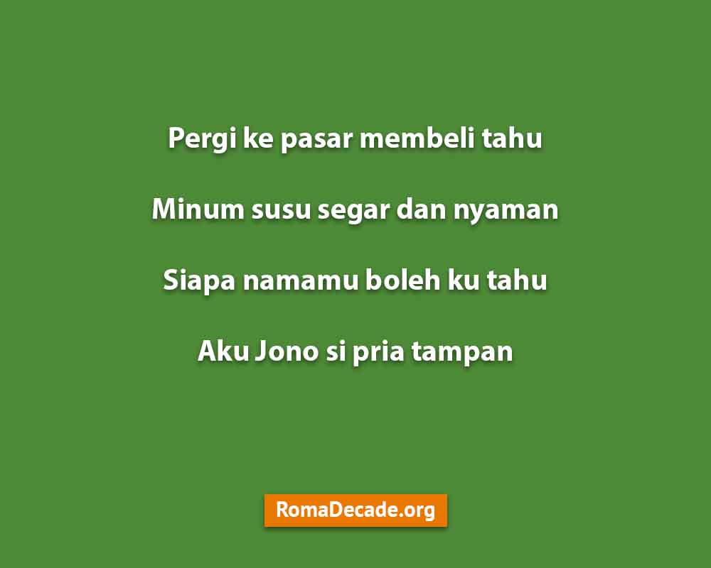 Pantun Berbalas Perkenalan