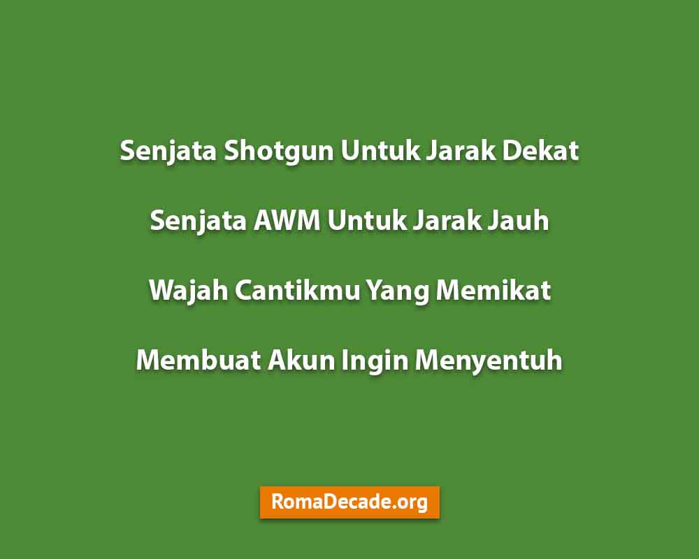 Pantun FF Penuh Gombal