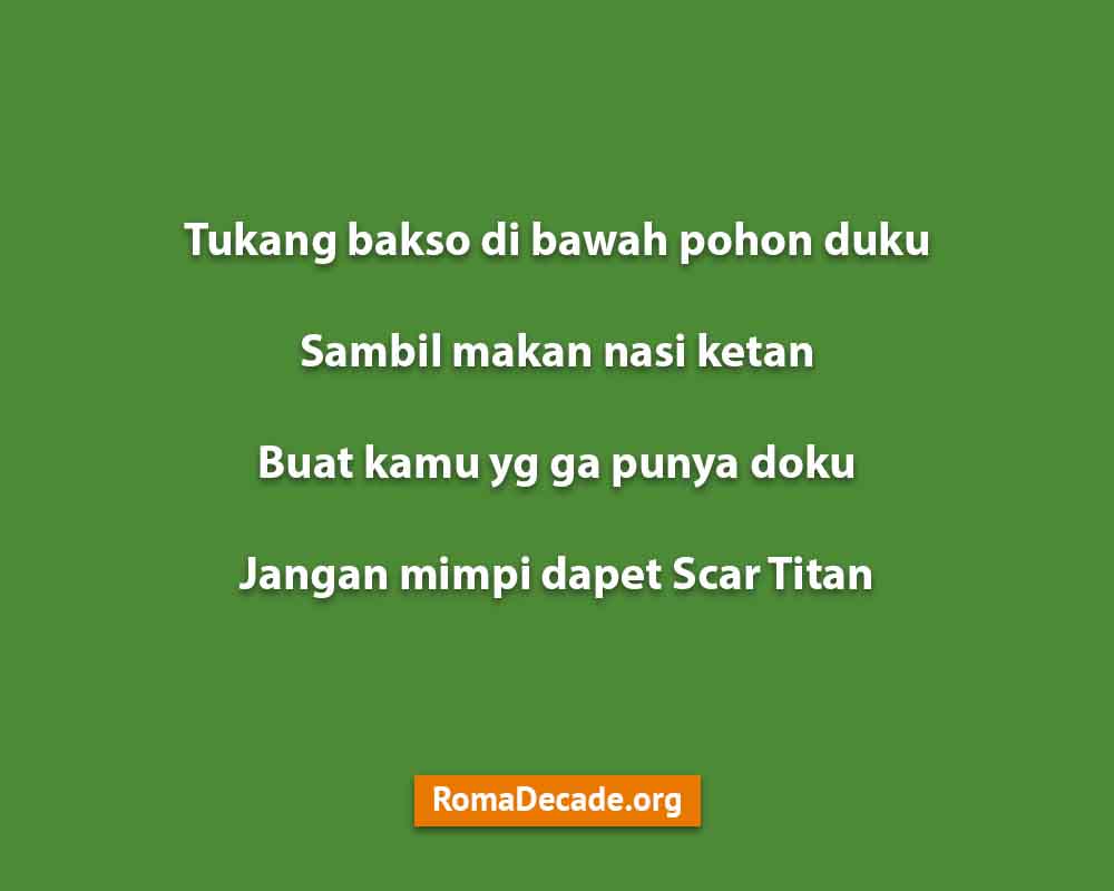 Pantun FF Tentang Senjata