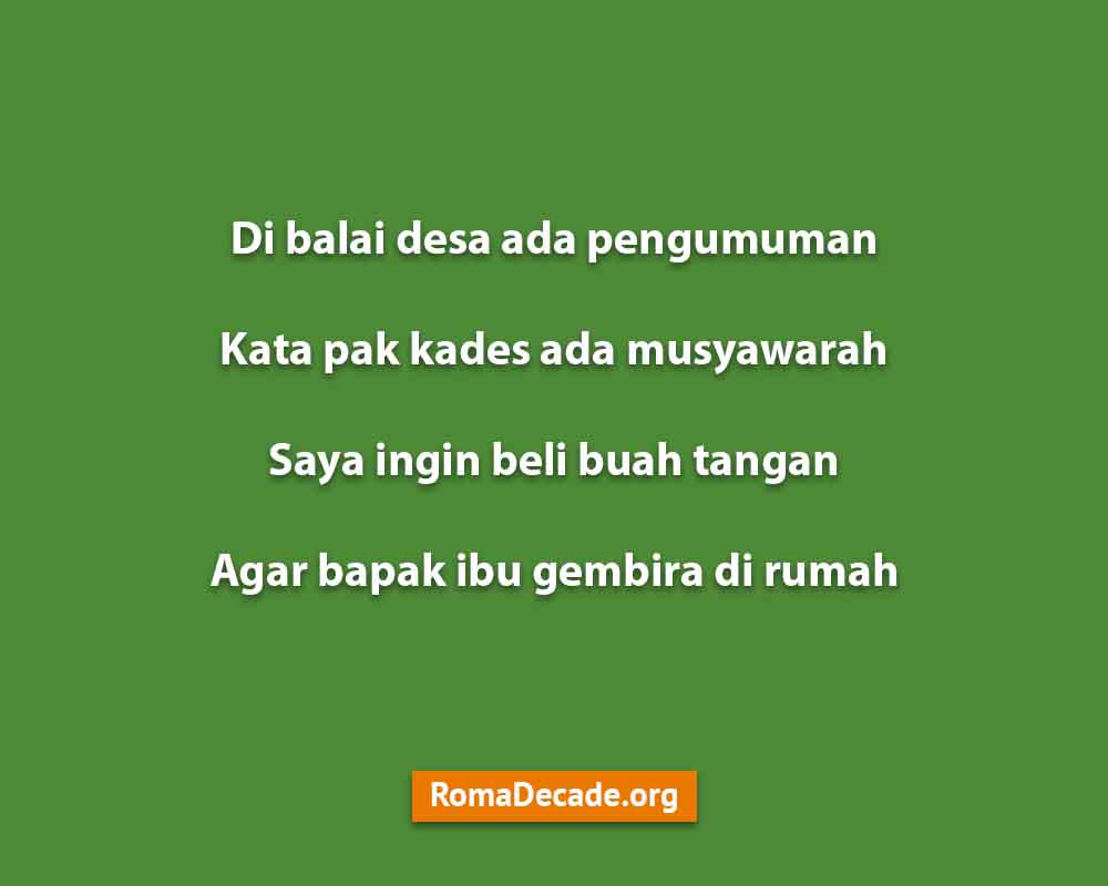 Pantun Gembira Saat Berwisata