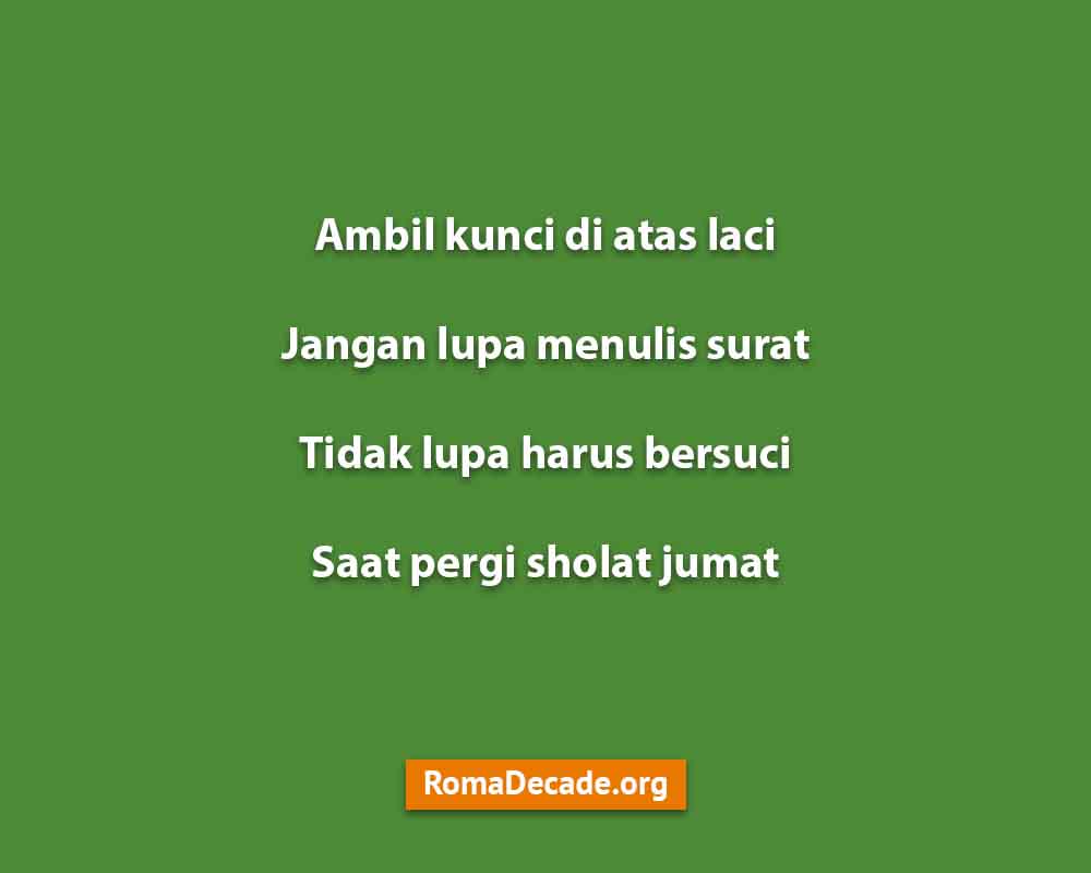 Pantun Hari Jumat Berkah 