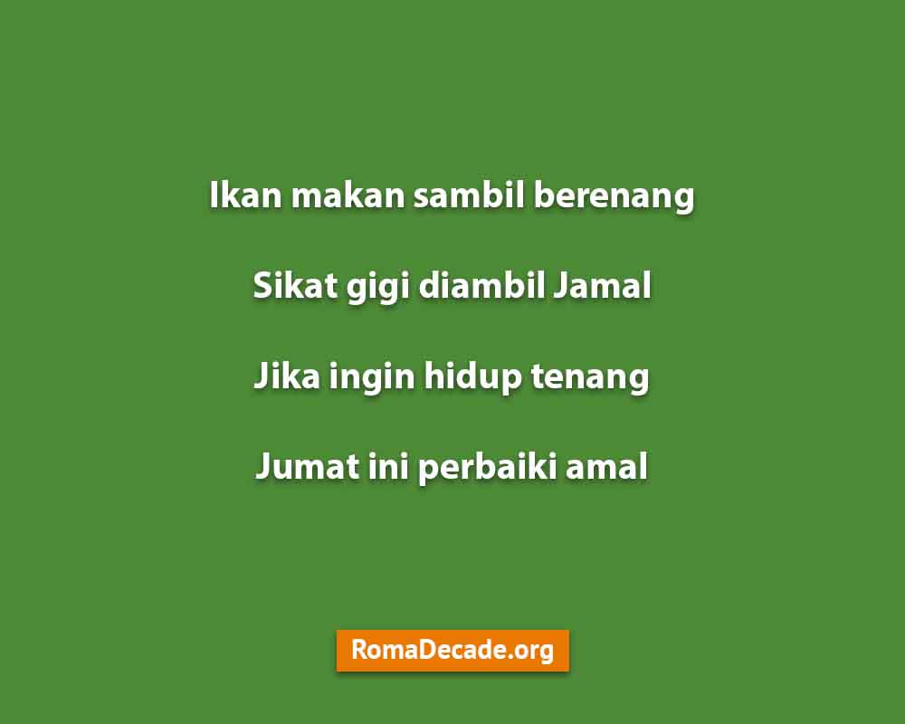 Pantun Hari Jumat Islami