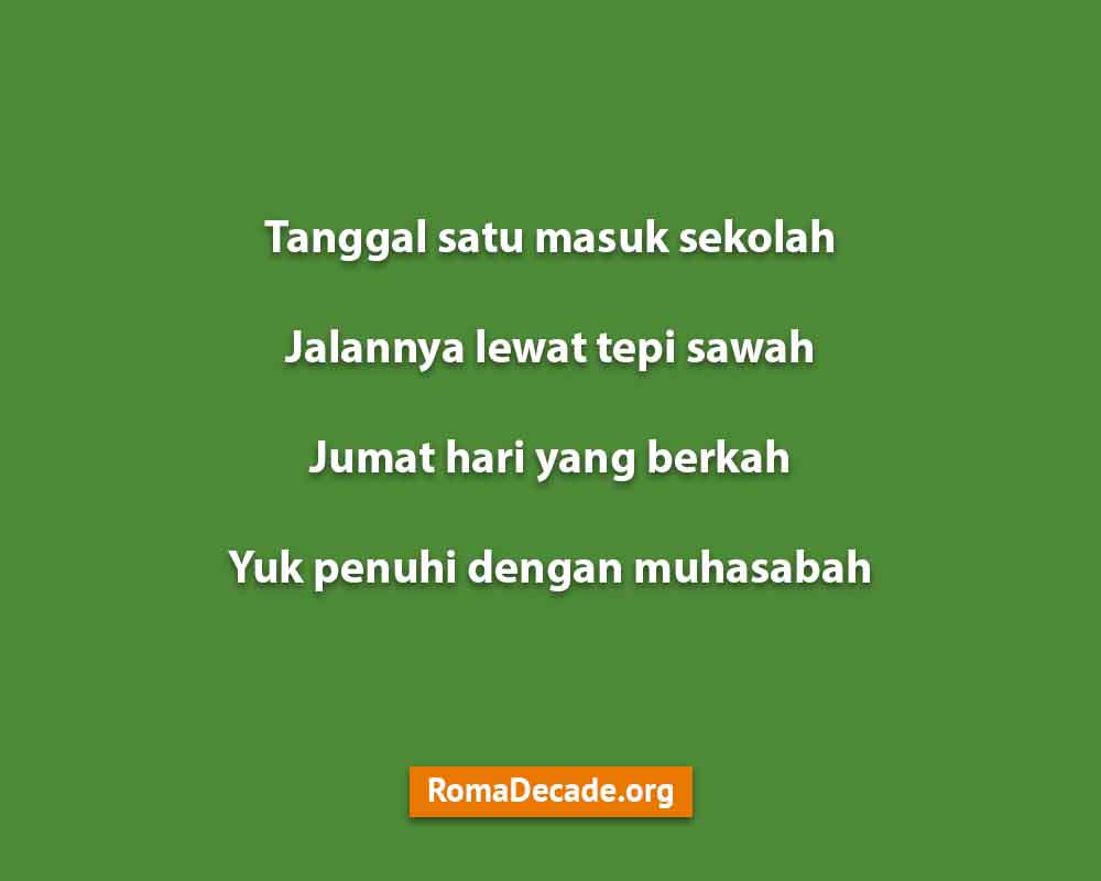 Pantun Hari Jumat Menyejukkan Hati 