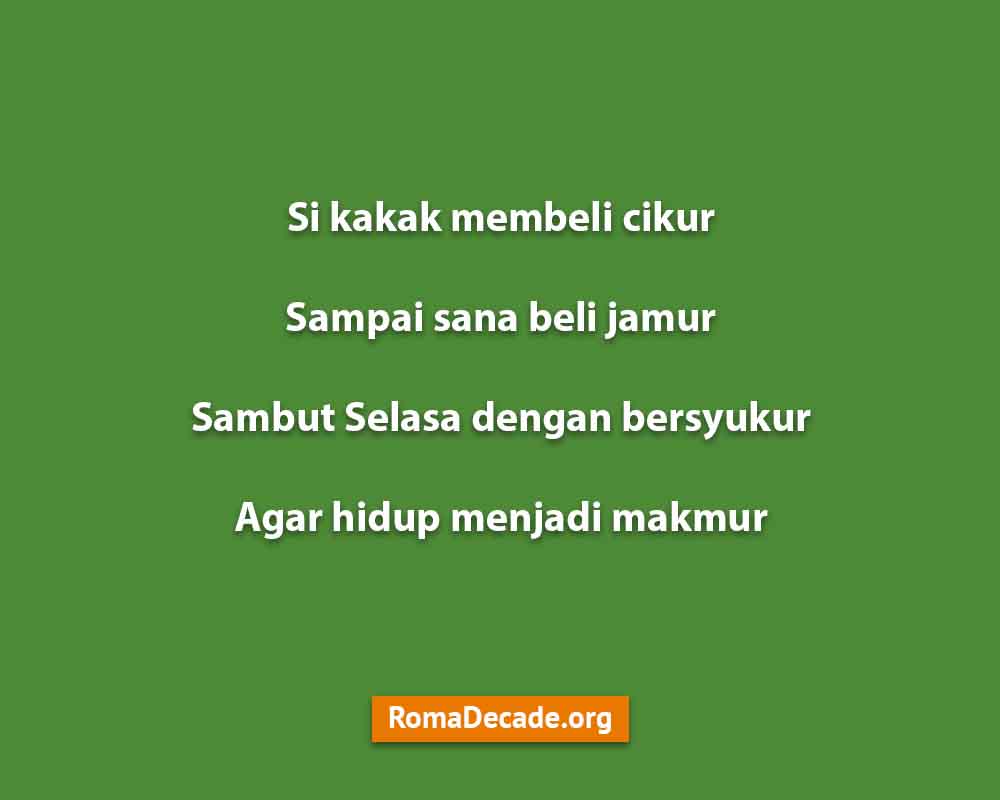 Pantun Hari Selasa Inspiratif