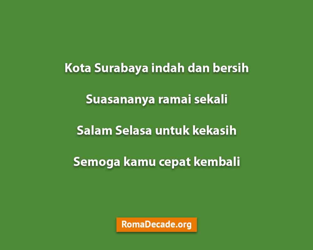 Pantun Hari Selasa Untuk Kekasih