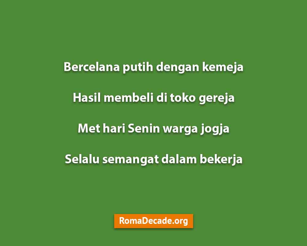 Pantun Hari Senin Untuk Motivasi Kerja