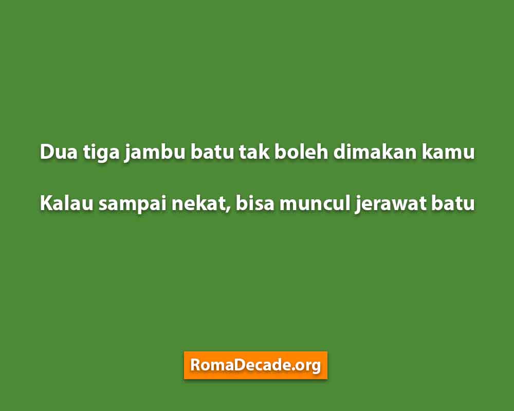 Pantun Tumbuhan Jarjit