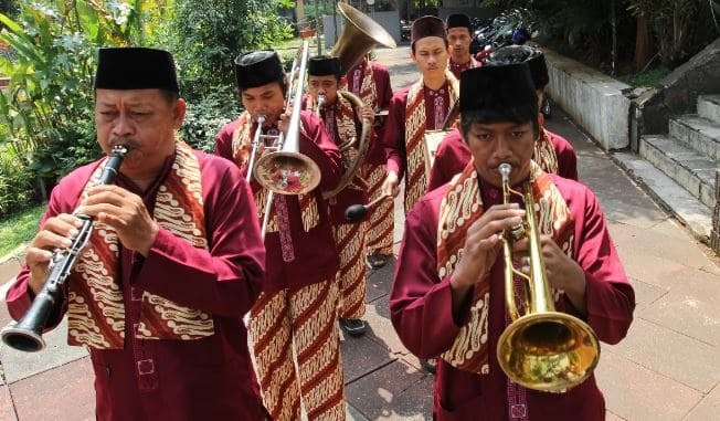 Gambar Alat Musik Tanjidor