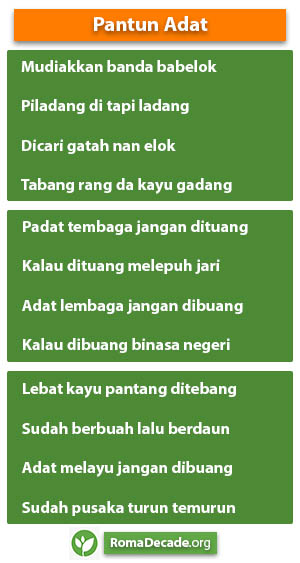 Pantun Adat