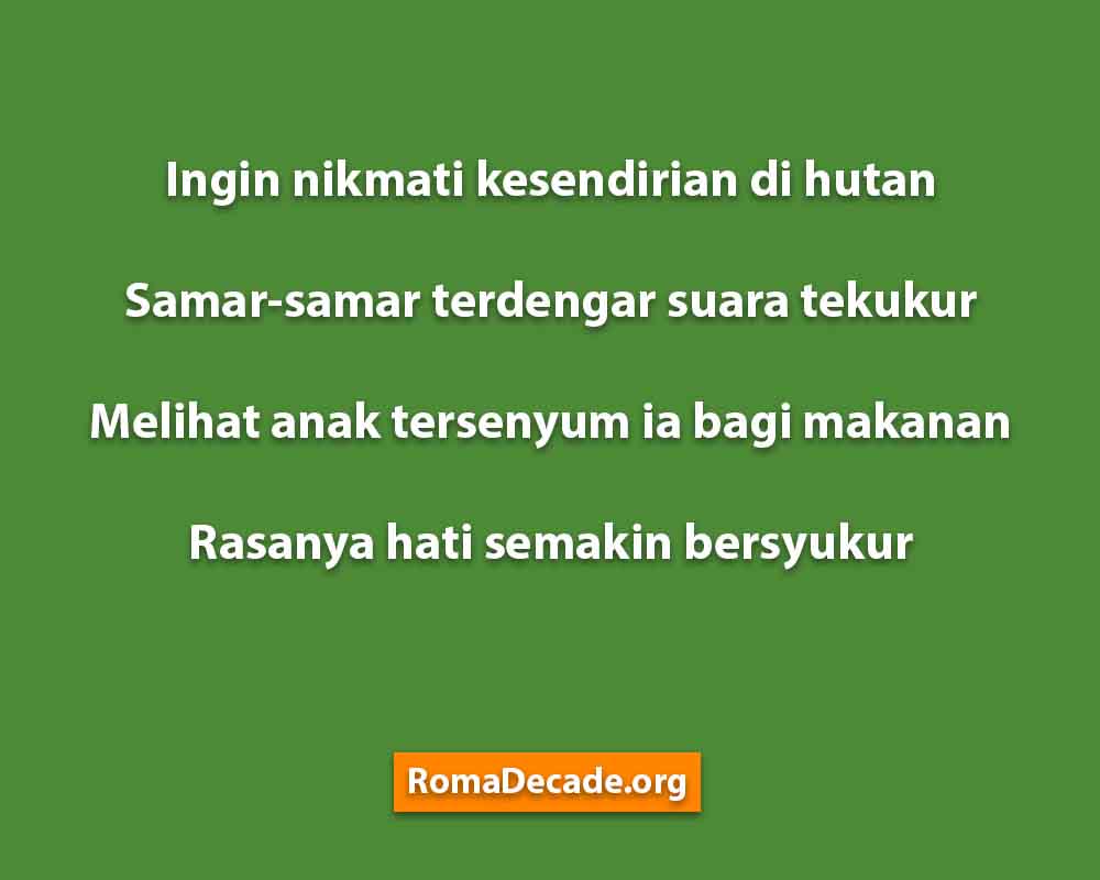 Pantun Agama Tentang Sedekah