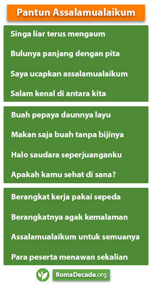 Pantun Assalamualaikum