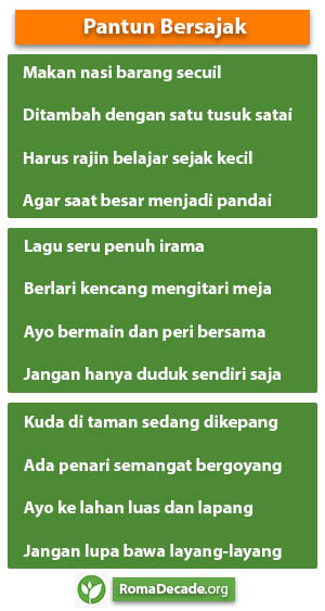 Pantun Bersajak