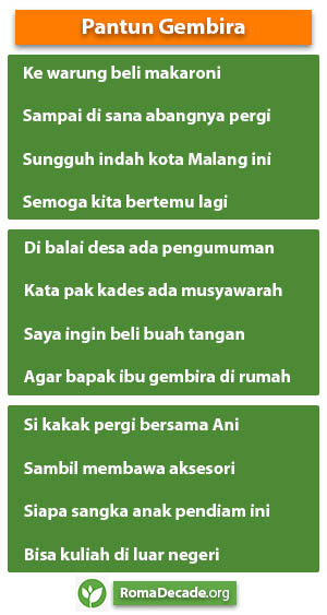 Pantun Gembira