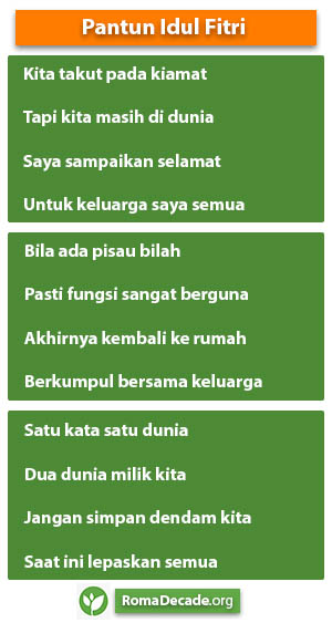 Pantun Idul Fitri