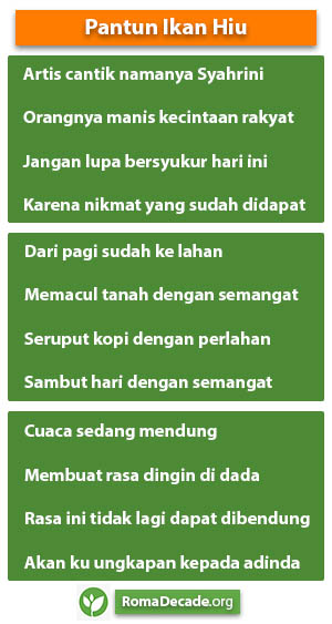 Pantun Ikan Hiu