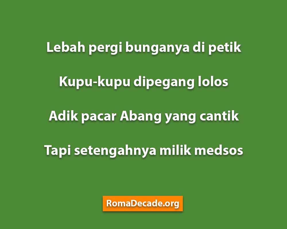 Pantun Lucu Untuk Pacar