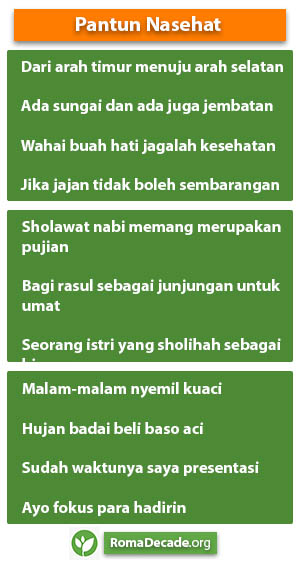 Pantun Nasehat