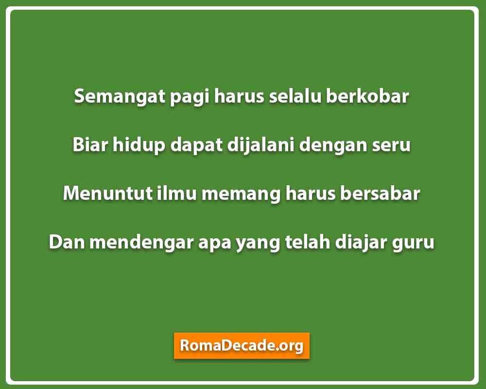 Pantun Nasehat Dari Orang Tua