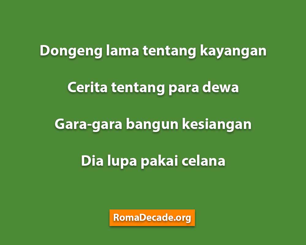 Pantun Rakyat Jenaka