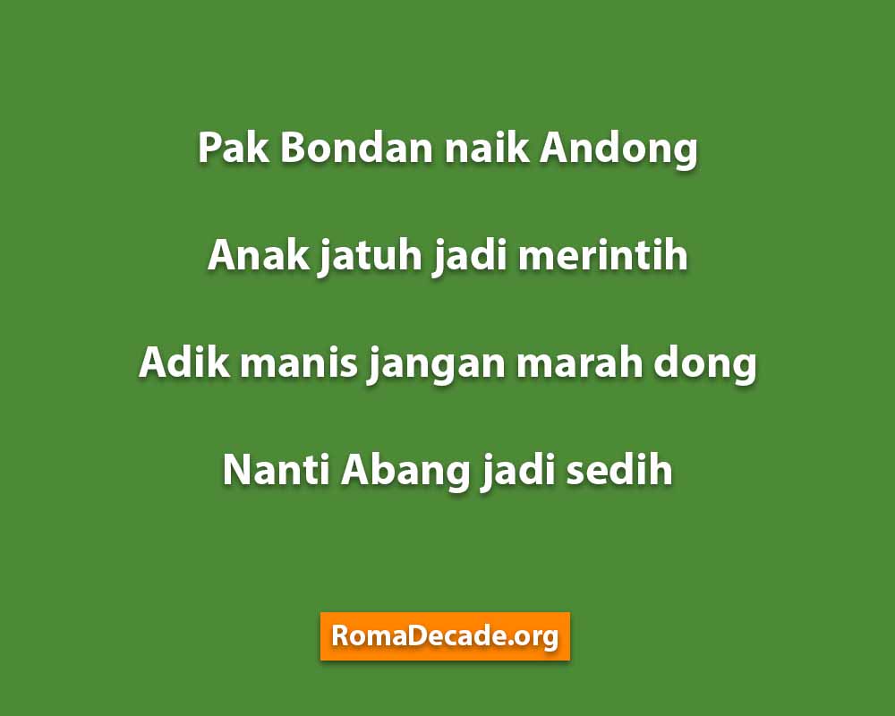 Pantun Untuk Pacar Yang Marah