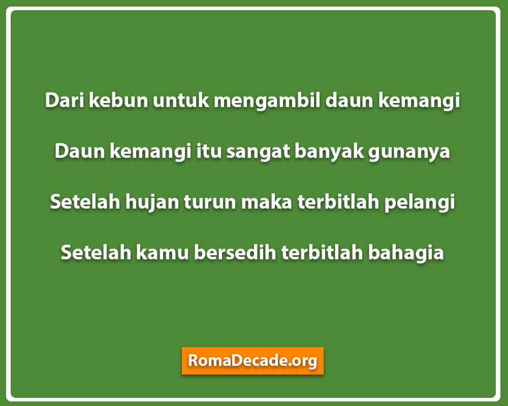 Pantun Untuk Sahabat Yang Sedang Bersedih