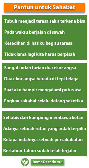 Pantun Untuk Sahabat