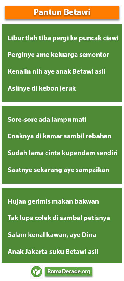 Pantun Betawi