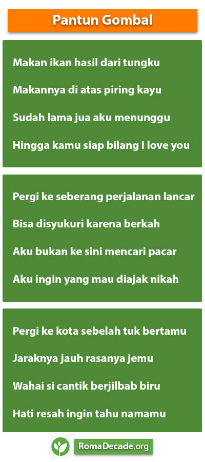 Pantun Gombal