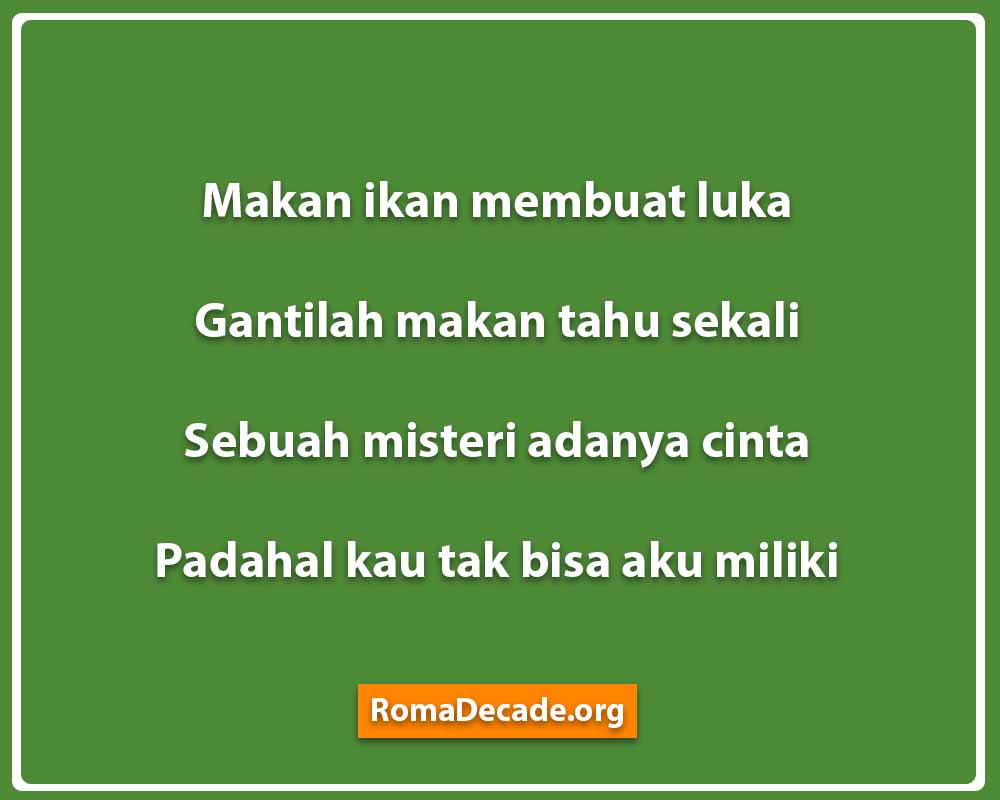 Pantun Gombal Paling Jitu