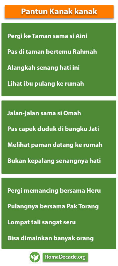 Pantun Kanak Kanak