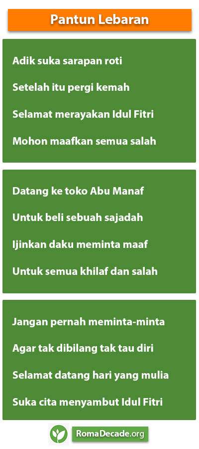 Pantun Lebaran