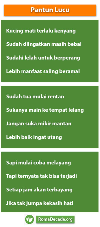 Pantun Lucu