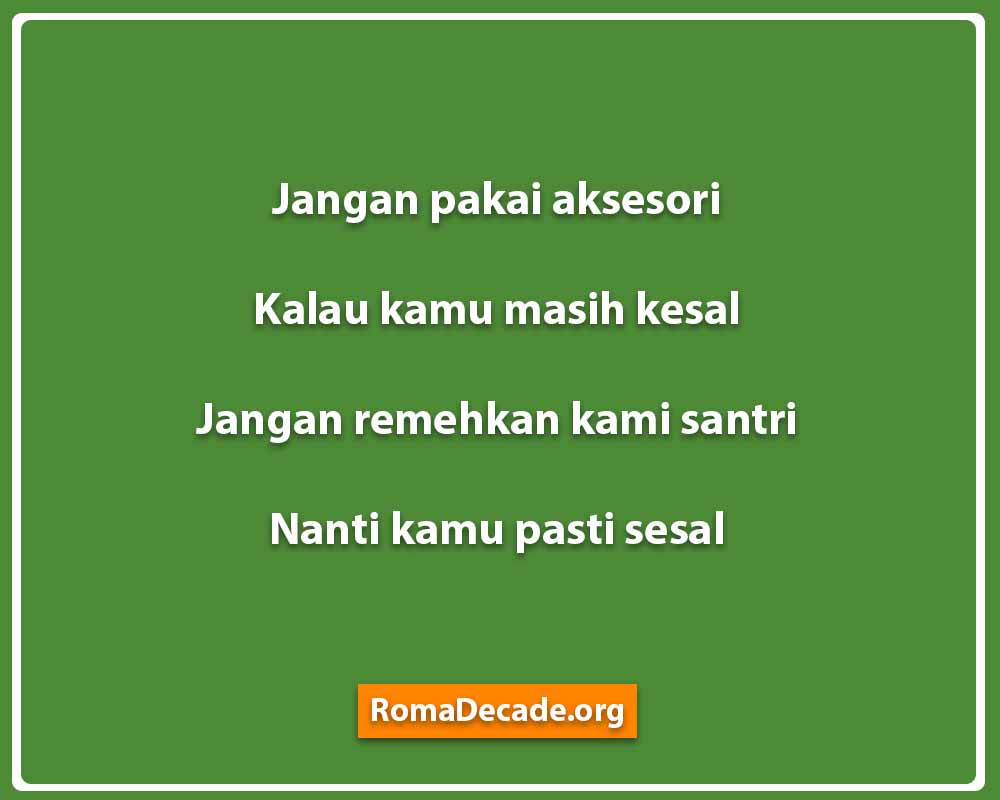 Pantun Santri Di Sosial Media