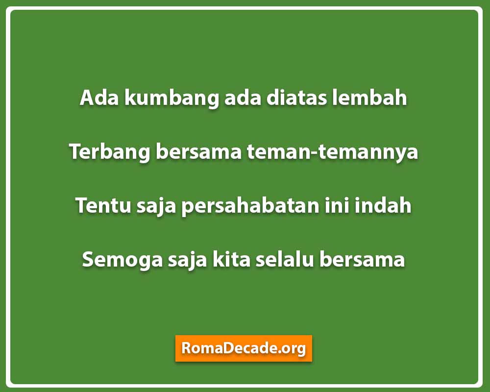 Pantun Tentang Sahabat Karib