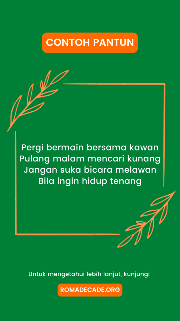 1. Contoh Pantun Nasihat